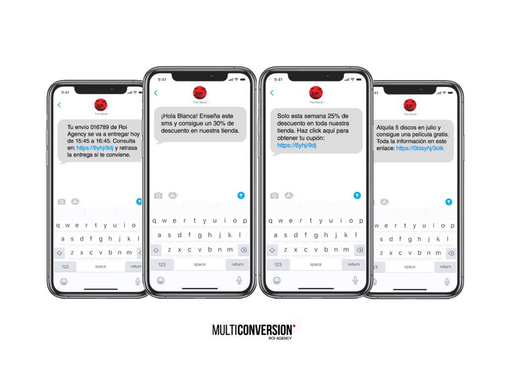 mensajes de texto masivos