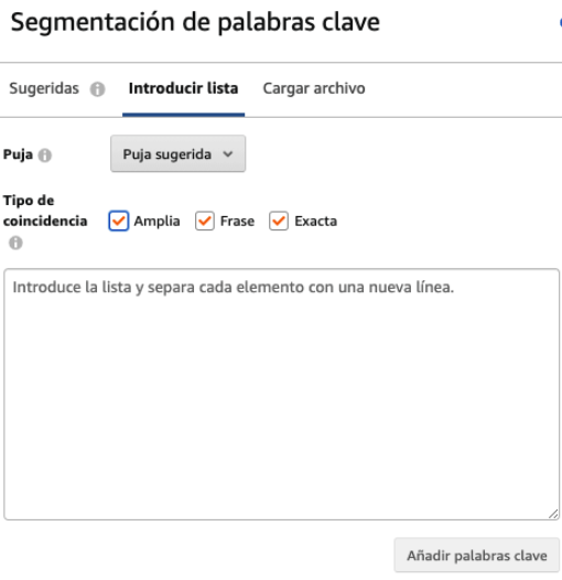 segmentacion amazon ads