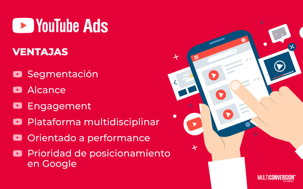 ventajas youtube ads